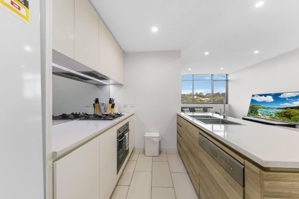 Two Bedroom Private Apartment In Lane Cove With Parking Sydney Exteriör bild